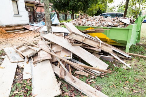 Professional furniture disposal service in action in Wembley